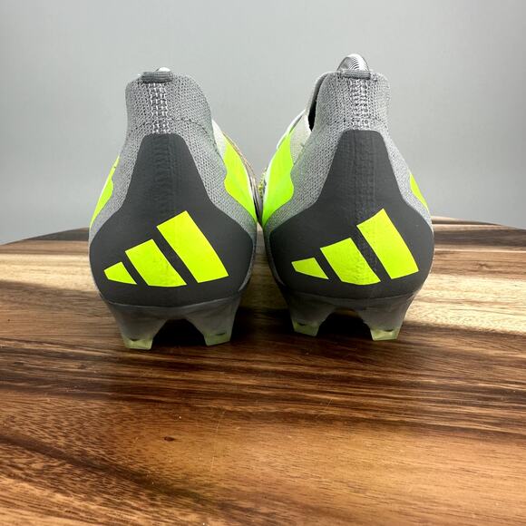 Adidas Predator Accuracy.1 FG Men\'s Size 10.5 White/Green Soccer Cleats GZ0035 main image 6